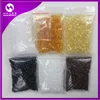 1 kg/lot Fusion Kératine Colle Grains Transparent Noir Kératine Pellet Granule Perles pour Pré-collé I-Tip U-Tip Extensions de Cheveux