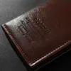 3pcs الكثير من الجلود المحفظة محفظة محفظة مالية أزياء الأزياء للرجال محفظة فائقة محفظة.