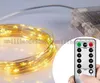 2017 NEW 10M 100leds AA Battery Operated led Christmas Holiday Wedding Party Decoration Festi LED Copper Wire String Fairy Lights Lamps MYY