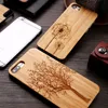 Casi di bambù per iPhone 12 Pro 11 XS Max XR 7 8 Legno Design personalizzato Antiurto antiurto Samsung Galaxy S21 S22 Ultra 5G Cover