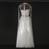 Thick Transparent PVC Dust Bag For Wedding Dress Prom Evening Gown Bags 18070 CM Waterproof Garment Cover Travel Storage Dust Cov7347424