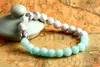 Bracciale con testa di Buddha in pietra lavica Strand Yoga Energy Jewelry bracciali con perline per gioielli da donna e da uomo