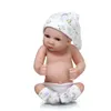 28CM Realistic Fashion Doll Mini Collection Full Silicone Reborn Toy Gift for Baby Christmas and Birthday