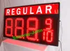 Hög ljusa bensinstation LED Gas Prisskylt 16 inches siffror LED Bränsle Pris Tecken Röd färg 8.888 8.889 / 10