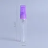 Flacons de pulvérisation de Parfum en verre vide transparent de 5ml, rechargeables, conception Simple, Mini échantillon de bouteille de Parfum, atomiseur F20172318