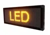 Livraison gratuite 20 pièces p10 extérieur LED défilement affichage couleur jaune p10 module d'affichage + 2 pièces alimentation + contrôleur wifi/usb