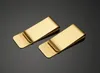 Stainless Steel Brass Money Clipper Slim Money Wallet Clip Clamp Card Holder Credit Name Card Holder 20x52mm ZA4915