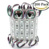 20 pièces chaîne 3 LED 5050 SMD LED Module RGB lumière étanche bande de lampe DC 12 V publicité Module lumière 400pcs267A
