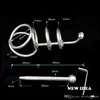 Dispositivo maschile in acciaio inossidabile giocattolo sessuale Tubo uretrale semplice con gabbia Nuovi arrivi9417863