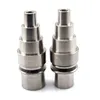 DHL High quality 10/14/18mm male&female adjustable Grade 2 Titanium Domeless Nail for 16mm or 20mm Coil