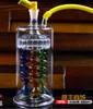 La nueva cachimba de vidrio de seda de 3 hilos, estilo, color, entrega aleatoria, pipas de agua, bongs de vidrio, cachimbas de vidrio, pipa para fumar