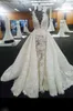 2017 imagen real vestido de novia con falda de encaje apliques sirena vestidos de novia largos impresionantes vestidos de novia de encaje Birdal