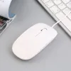 Mouse ottico universale con cavo da 1200 dpi Mouse ultra sottile di alta qualità USB per PC portatile MacBook Apple Tablet da tavolo Computer7533980