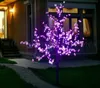 Stringhe LED artificiali fatte a mano Albero di fiori di ciliegio Luce notturna Nuovo anno Luci di decorazione di nozze di Natale LED da 80 cm