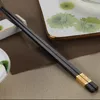 Whatleasian Style Table Varelle 5 paires de baguettes Set Sticks chinois chinoises résistantes à haute température saines7179367