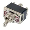 1xBlack 6-Pin Alternar DPDT ON-OFF-ON Interruptor 15A 250 V Mini Interruptores E-TEN1322 B00099 BARD