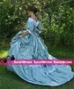 Maßgeschneiderte Southern Belle viktorianische Brautkleider aus dem Bürgerkrieg, Steampunk, A-Linie, Ballkleid, Rock, Taft und Spitze, günstige Vintage-Retro-Brautkleider