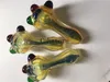 Pipes à fumer en verre, belle apparence, Mini tuyaux à main en verre, meilleurs tuyaux à cuillère, mélange de couleurs