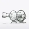 Mini Bong Design Glass Water Pipes Pyrex Hookahs met 14mm Joint Beker DAB Rig Olierouts voor roken