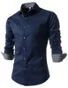 Wholesale-メンズシャツ2016新しいブランドデザインSpringsummerメンズチェック柄シャツ、カジュアルスリムフィットのスタイリッシュなドレスシャツxxxxl
