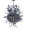 Gros Murano Lampes Lustres AC 110-240V Professionnel Chine Usine Fabricant Fleur En Verre Pendentif Lumières Style Lustre