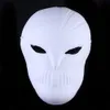 Pumpkin Unpainted White Mask Full Face Environmental Paper Pulp Adult DIY Blank Fine Art Painting Masquerade Party Masks 10pcs/lot