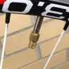 Cykelcykel Presta Ventil till Schrader Adapter Bike Pump Typ Inre Ventil Tube Valve Converter med gummiringbrickor