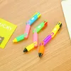 South Korea's new creative made invisible ballpoint pen light flash banknote pen smooth writing