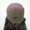 Partie latérale italienne Yaki droite afro-américaine pleine dentelle perruques de cheveux humains sans colle mongole crépus droite avant de lacet perruques avec 7701969