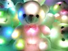 Kolorowe LED Flash Light Doll Doll Plushs Schamena Rozmiar 2022 cm Giant Valentine Bear Prezent dla dzieci świąteczne misie PLU5119594