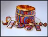 Pendientes colgantes de la serie Life Cycle, joyería de diseñador de esmalte chapado en oro de 18 quilates para mujer, pendiente de perla de alta calidad para un regalo