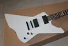 Custom Explorer Snake Byte James Hetfield Signature Weiße E-Gitarre, Palisander-Griffbrett, 9-V-Batterie, aktive EMG-Tonabnehmer (hergestellt in China)