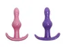 4PCs / set Silicone Anal Plug Butt Plug Sexleksaker för män och kvinnor Anal Dildo Onani Toys