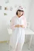 Kostuum Winter Unisex Volwassen Roze dinosaurus onesie Pyjama Cosplay dierenpyjama rompertjes roze draak damespyjama dierenpyjama kawaii Ju