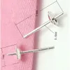 20pcslot 925 Sterling Silver Earring Pins Needles Finding Components For DIY Jewelry Gift Craft 08x6x14mm WP0426135964