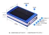 Novo 15000mAh impermeável banco de energia solar duplo USB bateria externa carregador solar powerbank para iPhone samsung xiaomi htc