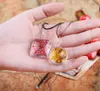 100 piezas Flor de hibisco seco prensado para fiestas de boda Collar collar de hogar accesorios de ramas de bricolaje