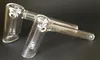 HOT Labs Barato Bubbler Glass Ash Catcher Inline Percolator Water Pipe mini Oil Rig Bong água narguilé