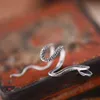 2018 New Vintage 925 Sterling Silver Snake Ear Cuff Orecchini a clip unisex Moda Uomo Donna Accessori gioielli Prevenire l'allergia9844010