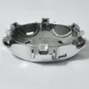 1x srebrny pełny chrome koła hub hub cap alumpaps dla 2003-2019 land Cruiser 4000 Prado 4 0L 140 mm279h