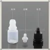 Wholesale- Wholesale free shipping 100 pieces/ lot 5 ml PE clear eyedrop bottle, dropper bottle, childproof bottle