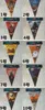 Halloween decoration paper triangle flag pennant banner carnival garland skull bat ghost spider scary clubing bar shop party decor supplies