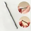 Removedor de unhas de cutícula de aço inoxidável Ferramenta de cuidados com pedicure de manicure #T701