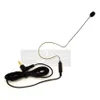 35 mm mannelijke stekkerconnector Bekabelde condensator-headset Microfoonkop gedragen enkele oorhaakmicrofoon voor FM draadloos apparaat PC Karaoke3665783