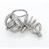 New Sexy Mens Male Chastity Device Belt Restraint Bondage Fetish Urethral Tube #E54