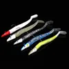 11 cm 10 g bionique hameçon appâts souples leurres gabarits hameçons simples hameçons 5 couleurs mixtes engins de pêche en silicone 5 pièces Lot W246491151