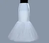 Tüm Satış Stokta Artı Boyutu Bir / 1 Hoop Petticoat Slip Crinoline Denizkızı Gelinlikler Için Aldeskirt Kadınlar