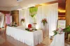 Moda colorida gelo seda saias de mesa pano corredor corredores de mesa decoração casamento pew mesa cobre el evento longo corredor deco237f