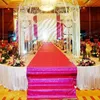 12 m Wide X 10 mroll Shiny Gold Pearlescent Wedding Carpet Fashion Aisle Runner T station Carpet For Party Decoration Supplies2292972