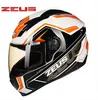 Certification DOT ZEUS 811 Casque de moto intégral ABS Casques de moto motocross ZS811 Four Seasons Taille M L XL XXL XXXL4603873